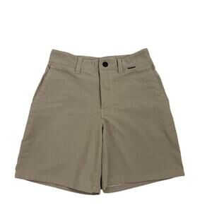 Hurley Dri-Fit Khaki Performance Shorts Size Youth 8 (22)